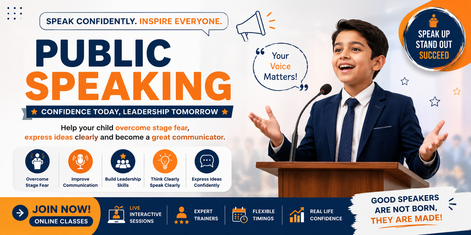 Home public speaking banner